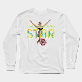 Cheerleading Star Long Sleeve T-Shirt